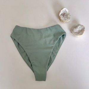 Montce Swim Paula bikini bottom in Pistache